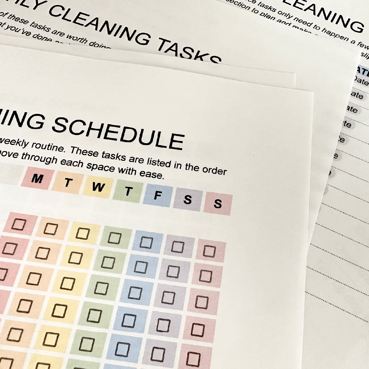 Dog-Friendly Cleaning Organizing Guide | Printable & Digital Planner