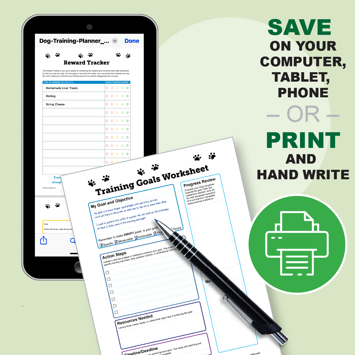 Ultimate Dog Training Planner