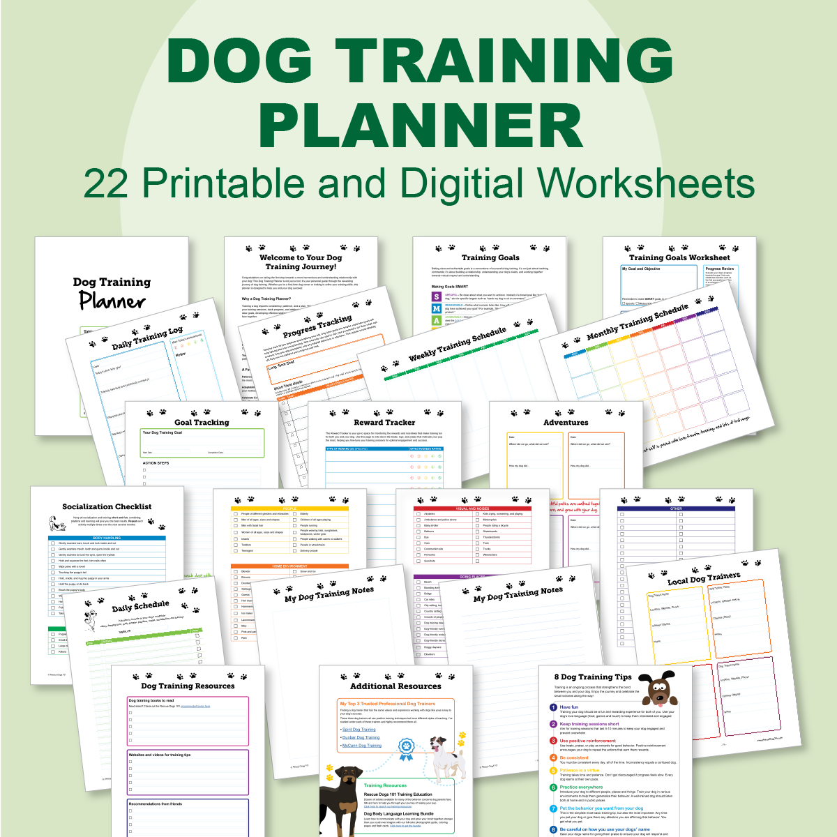 Ultimate Dog Training Planner