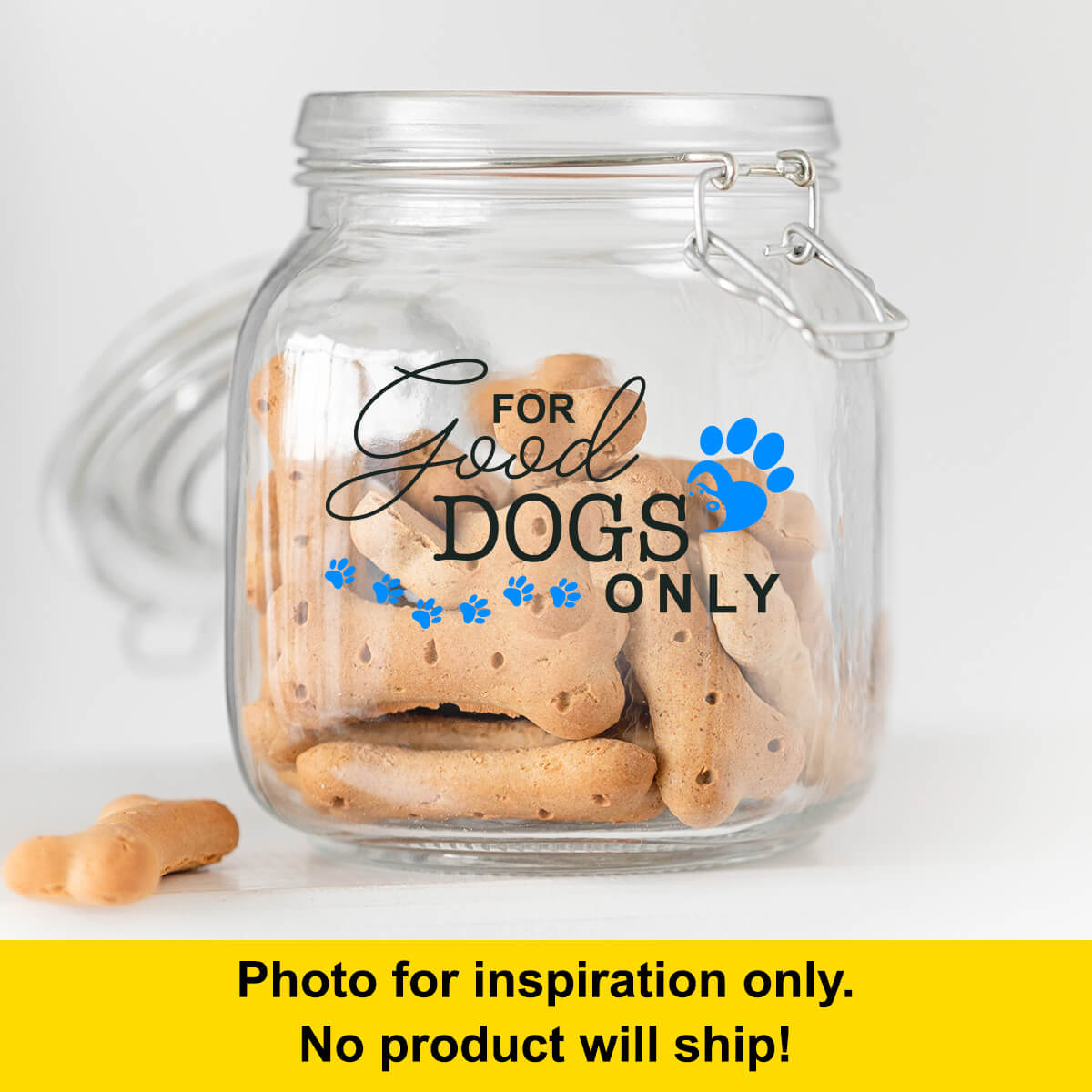 For Good Dogs Only do treat mason jar